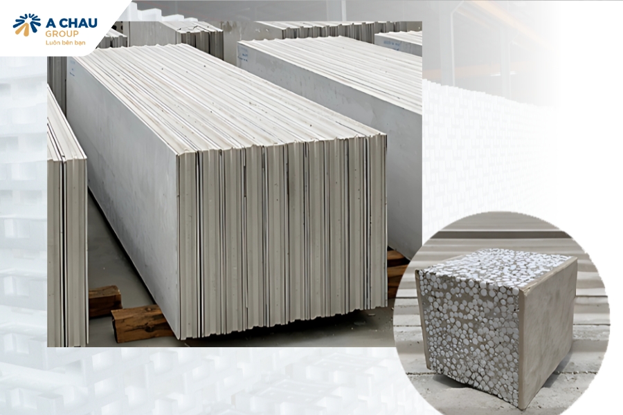 Tấm bê tông siêu bền, siêu tiết kiệm làm như hạt nhựa EPS