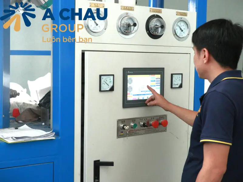 Chuyển đến công đoạn làm nở mút xốp