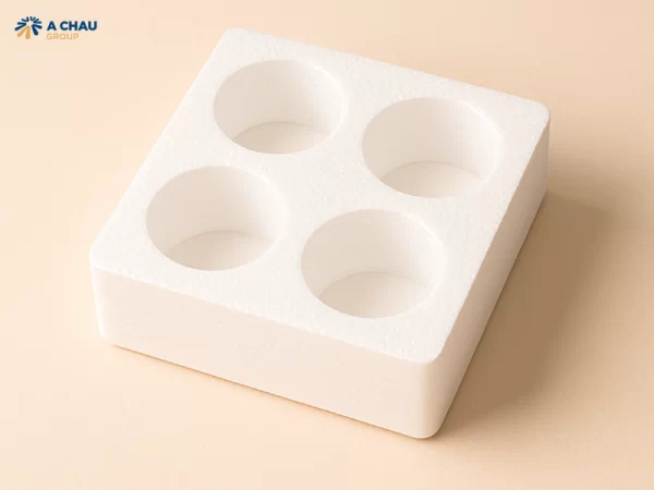 Khay xốp đựng nước yến 4 hũ