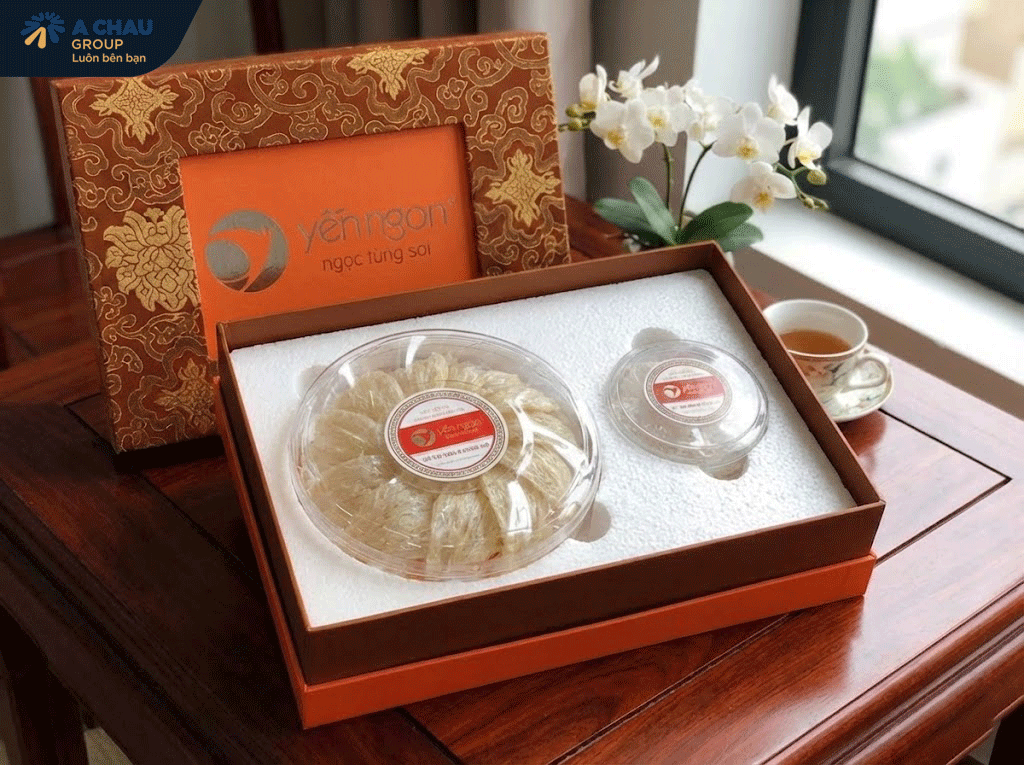 Bảo tồn nguyên vẹn từng sợi yến tinh chế với khay xốp định hình