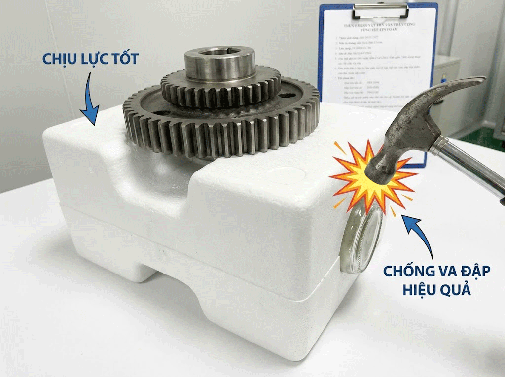 Khả năng chịu lực vượt trội và chống va đập hiệu quả