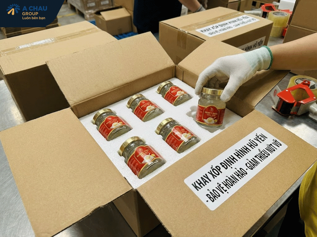 Giải pháp đóng gói yến chưng sẵn, bảo vệ hoàn hảo cho hũ đựng yến