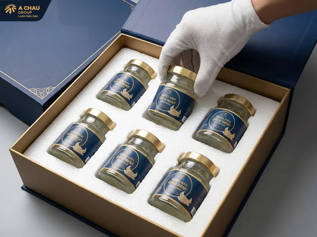 Cố định khay yến bằng xốp khay yến EPS chắc chắn với giải pháp mốp xốp định hình Á Châu