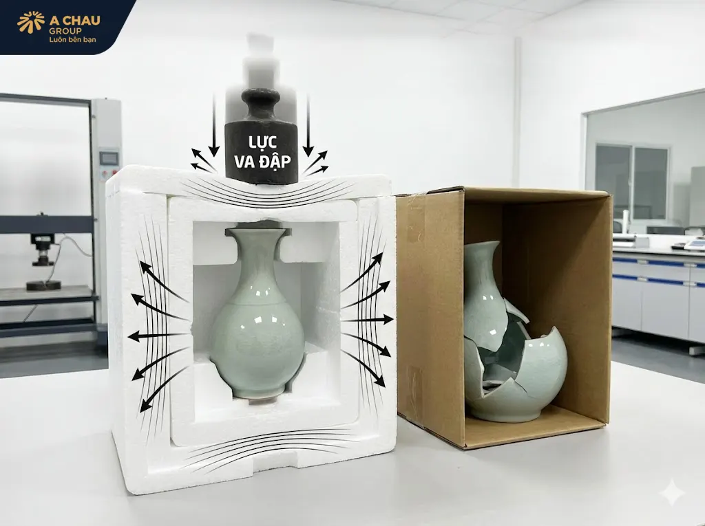 Khả năng chống sốc và hấp thụ lực va đập vượt trội