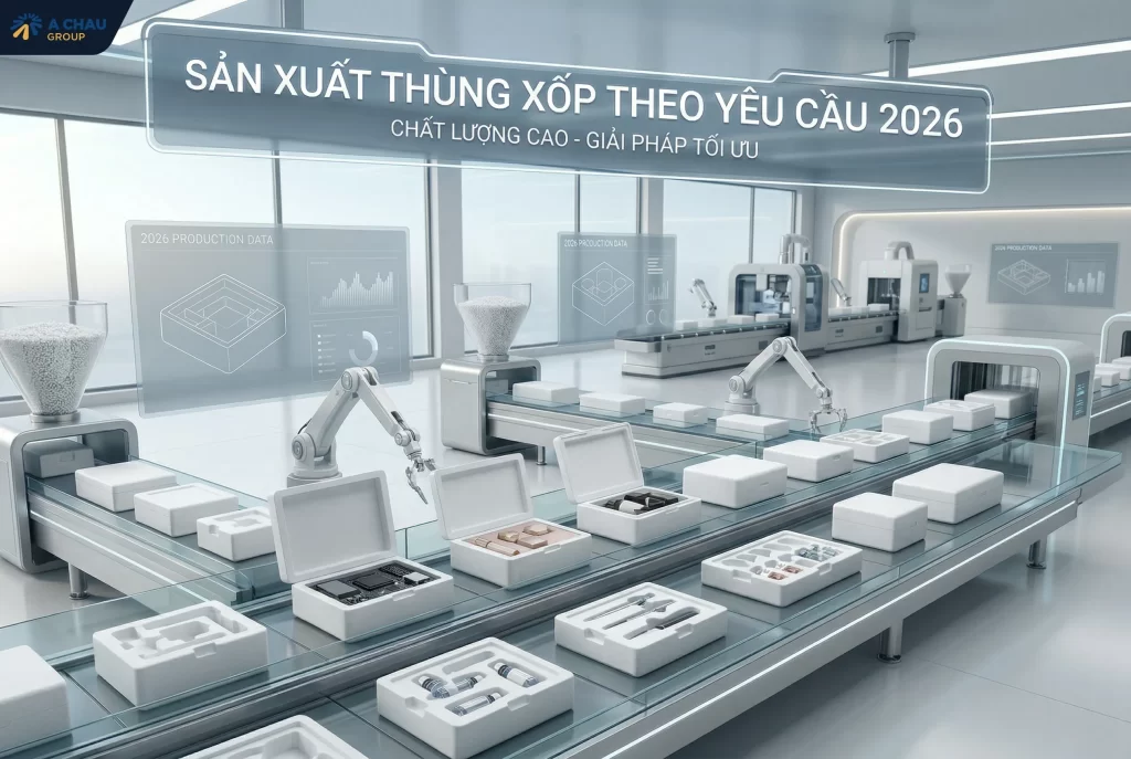 Sản xuất thùng xốp theo yêu cầu 2026