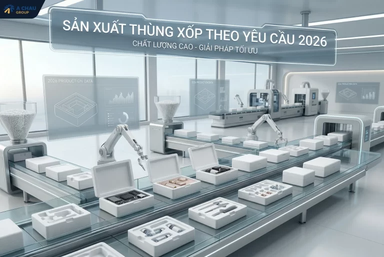 Sản xuất thùng xốp theo yêu cầu 2026