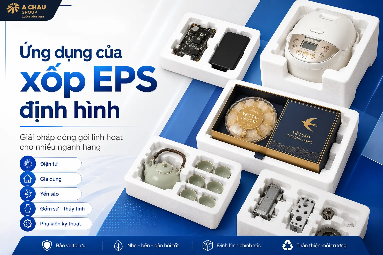 Xốp EPS định hình dùng để làm gì?