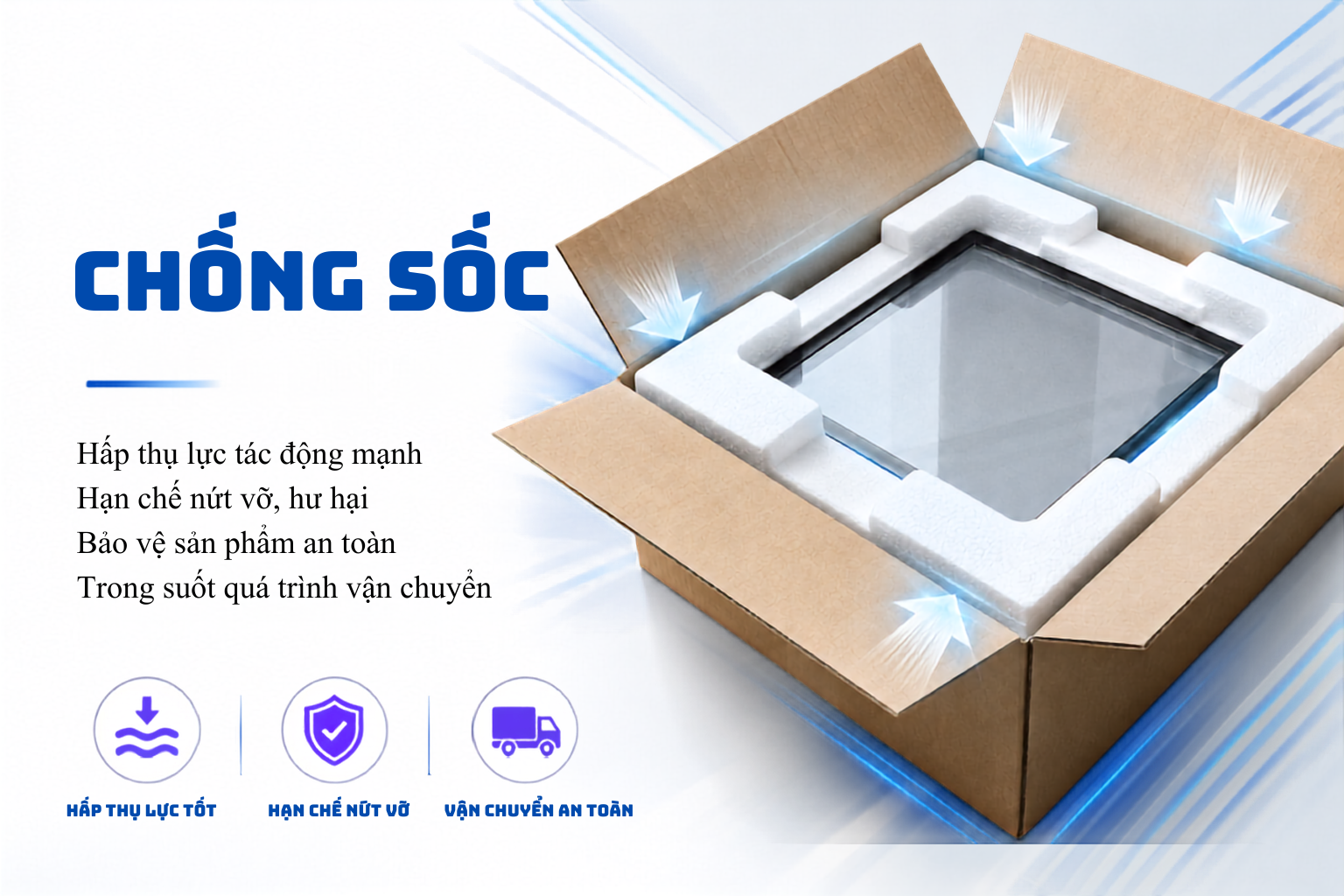 Giảm va đập hiệu quả