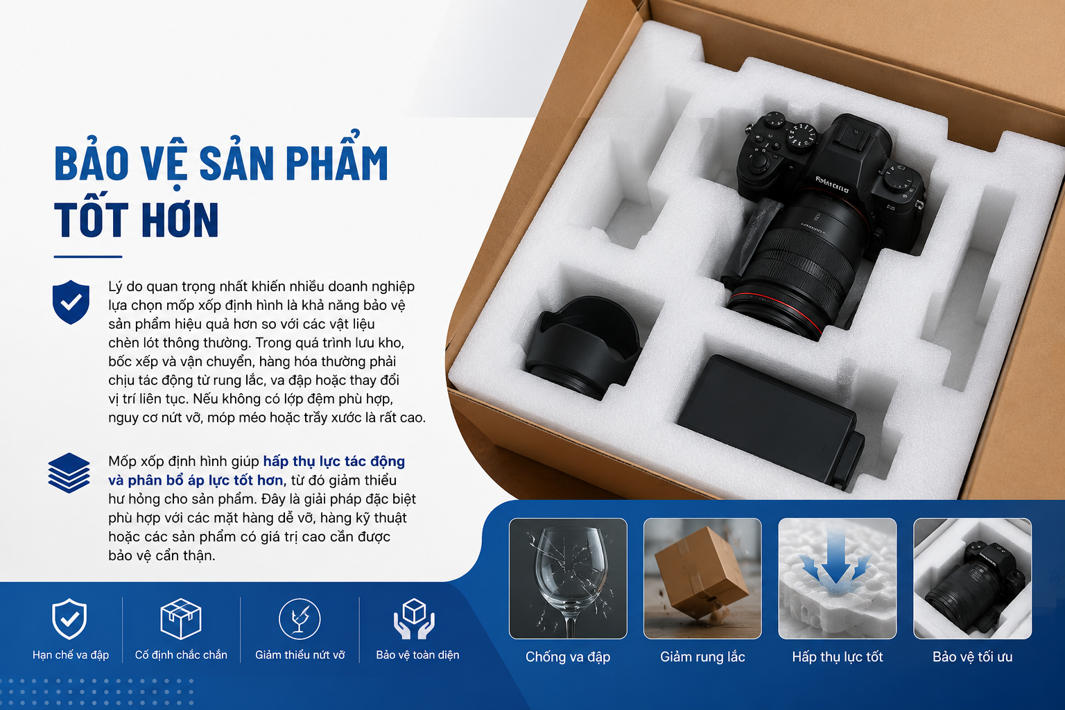 Bảo vệ sản phẩm tốt hơn