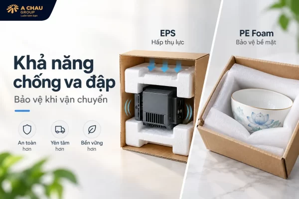 Khác nhau về khả năng chống va đập