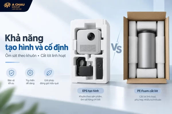 Khác nhau về khả năng tạo hình