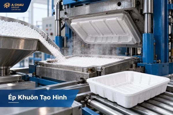 Ép khuôn tạo hình mốp xốp